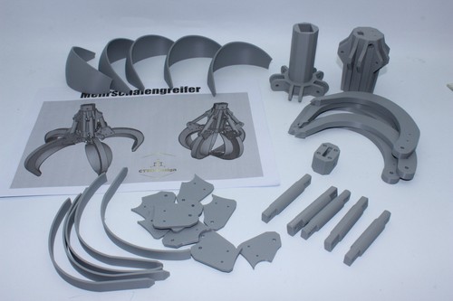 Ct3d design mehrschalengreifer - design,